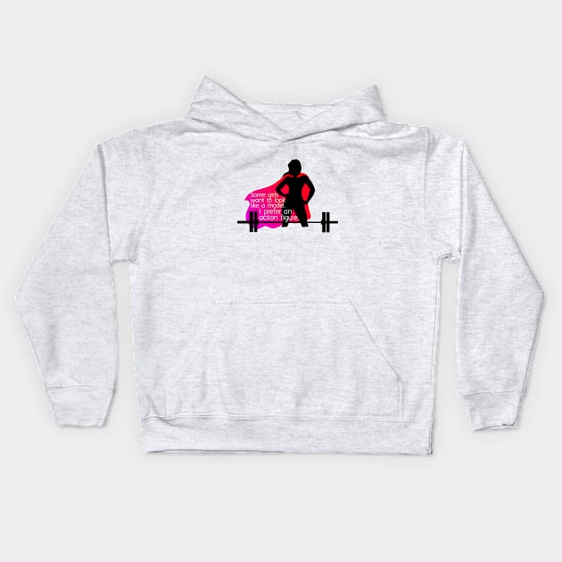 Action figure Kids Hoodie by TimAddisonArt